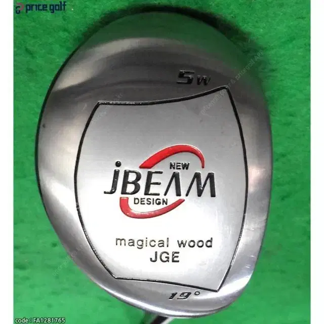 jBEAM magical wood JGE 19도 5번 우드 플렉스R